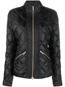 Fay стеганая куртка на молнии, черный