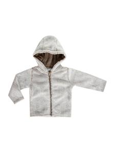 Худи JACKY Zip-Up Hoodie BABY ON TOUR, цвет mottled brown