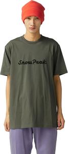 Футболка с коротким рукавом Snow Peak TS-25AU003 (мужская/женская), серый