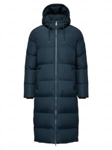 Ombre Зимнее пальто 'Level up' в темно-синем цвете