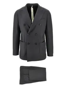 Двубортный костюм Santaniello, серый