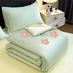 Avivi Одеяло летнее 180х220 см, цвет Flower-Fruit Custard, дышащее, ультрамягкое