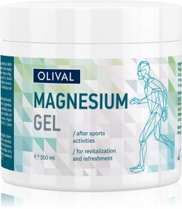 Охлаждающий массажный гель с магнием Olival, 250 мл