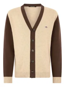 Кардиган в двух тонах Roberto Cavalli, нейтральный