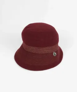 Шапка из смесовой шерсти Studio Picone, цвет Red(021)