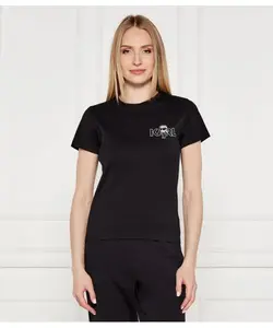 Футболка Ikon сезонная Slim fit Karl Lagerfeld, черный
