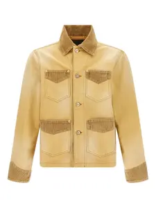 Куртка Sierra с вельветовыми вставками Wales Bonner, желтый