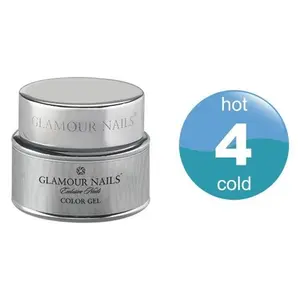 Цветной гель Glamour Hot & Cold 4 5 миллилитров Vip