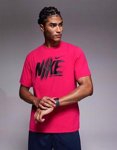 Футболка Training Hyverse Dri-FIT розового цвета Nike Training