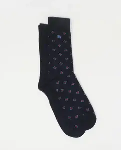 Носки темно-синего цвета Pertegaz, тёмно-синий