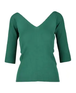 Куртка-Футболка Ocean с рукавами три четверти Weekend Max Mara, зеленый