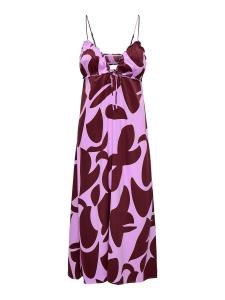 Миди платье ONLY ONLJane, Plum/Cyclamen