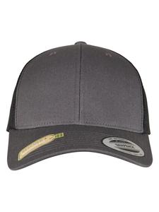 Бейсболка Flexfit Trucker, цвет charcoal/black