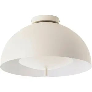 Потолочный светильник LeGer Home от Лены Герке Linnea E27 1 шт. Светильник в форме гриба, потолочная лампа диаметром 40 см Leger Home By Lena Gercke, бежевый