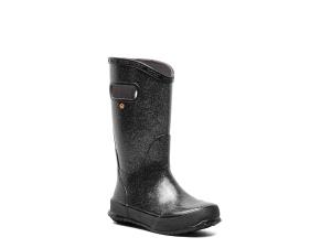Ботинки Bogs Glitter Rain Boot - Kids', черный