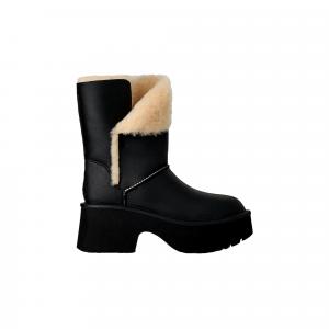 Женские кожаные сапоги UGG Esmee, модель 1172590-BLK, черный