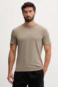 Футболка Salis из хлопка Napapijri, коричневый