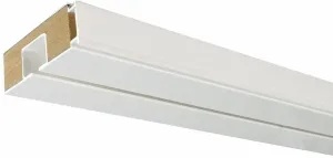 Карниз Liedeco, 1 направляющая, фиксированный размер 250 см, белый