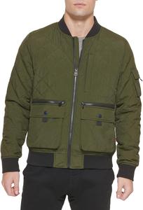 Мужская стеганая куртка-бомбер Levi's Mens Utility COAT, Army Green