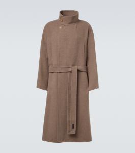 Пальто из шерсти и кашемира Fear of God, Walnut