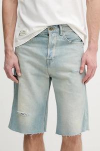 Хлопковые джинсовые шорты Bermuda Short Tint Pepe Jeans, синий