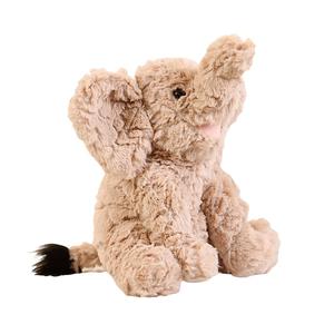 Плюшевая кукла Nordic Elephant высотой 24 см Fat Fat Dragon, Nordic Elephant - Milk Coffee