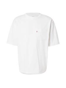 LEVI'S  Футболка 'Half-Sleeve Pocket Tee' в белом цвете