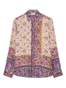 Рубашка Aloe Pierre-Louis Mascia, фиолетовый