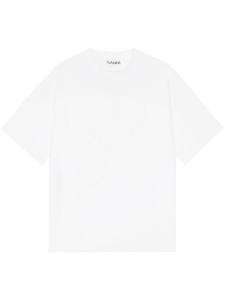 GANNI футболка с круглым вырезом, белый