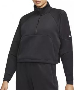Женская тренировочная толстовка с молнией 1/2 Nike Dri-FIT Prima, черный