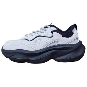 Erke Дышащие и легкие кроссовки с низким верхом для повседневного бега, женские, цвет Wild Gray/Jet Black