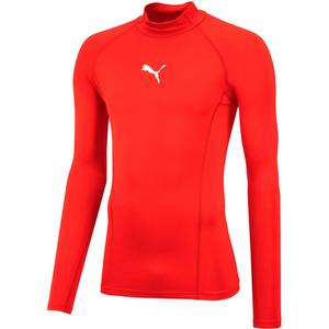 Футболка Liga Baselayer Tee ls Warm Puma, красный