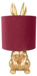 Настольная лампа Clayre & Eef Kaninchen Hanaa, золото - пластик - 20 x 42 x 20 см