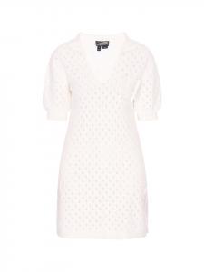 DreiMaster Женское платье кремового цвета