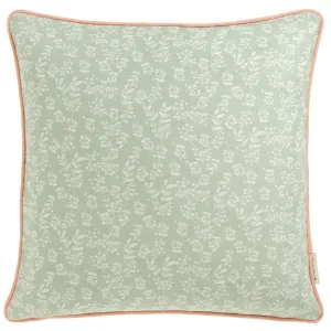 Декоративная подушка Bloom с содержанием натуральных волокон Tom Tailor Home, Grün + geblümt