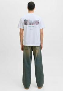 Футболка Jack & Jones Print T-shirt, Bright White/White