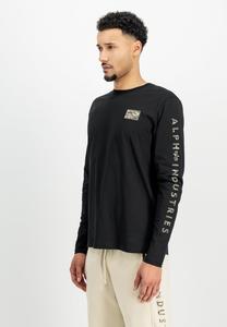 Лонгслив CAMO Alpha Industries, черный