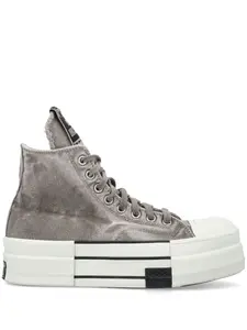 Кроссовки DRKSHDW на массивной подошве Converse, серый