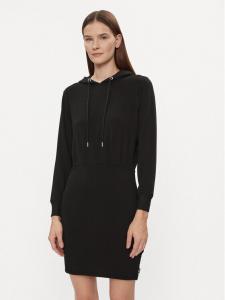 Трикотажное платье свободного кроя Dkny Sport, черный