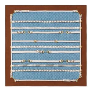 GUCCI Шёлковый шарф унисекс разноцветный, Multicolor