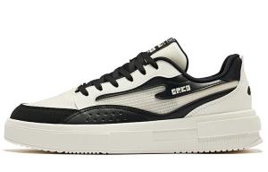 Кроссовки ERKE Skateboarding Shoes Men Low-top White/Black, белый/черный