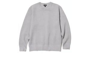 Толстовка унисекс серая Uniqlo, серый