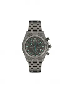 Наручные часы Greca Chrono 43 мм Versace, серый