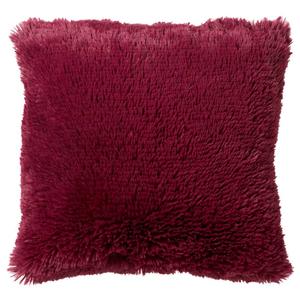 Наволочка Dutch Decor Fluffy, вишнево-красный - 45 x 45 см - диаметр: 45 см