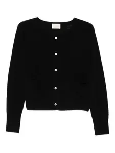 Кардиган с круглым вырезом Ma'ry'ya, черный