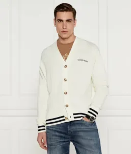 Кардиган университетской формы loose fit Guess Jeans, экрю