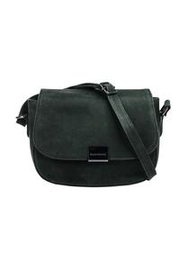 Сумка через плечо, натуральная кожа bruno banani, зеленый