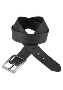 Кожаный ремень MUSTANG, кожаный ремень с винтажным характером, черный