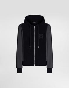 Хлопковый свитшот из махры DOLCE & GABBANA, синий