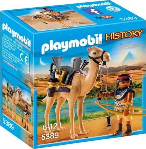 Playmobil History, блоки египетского воина с верблюдом, 5389